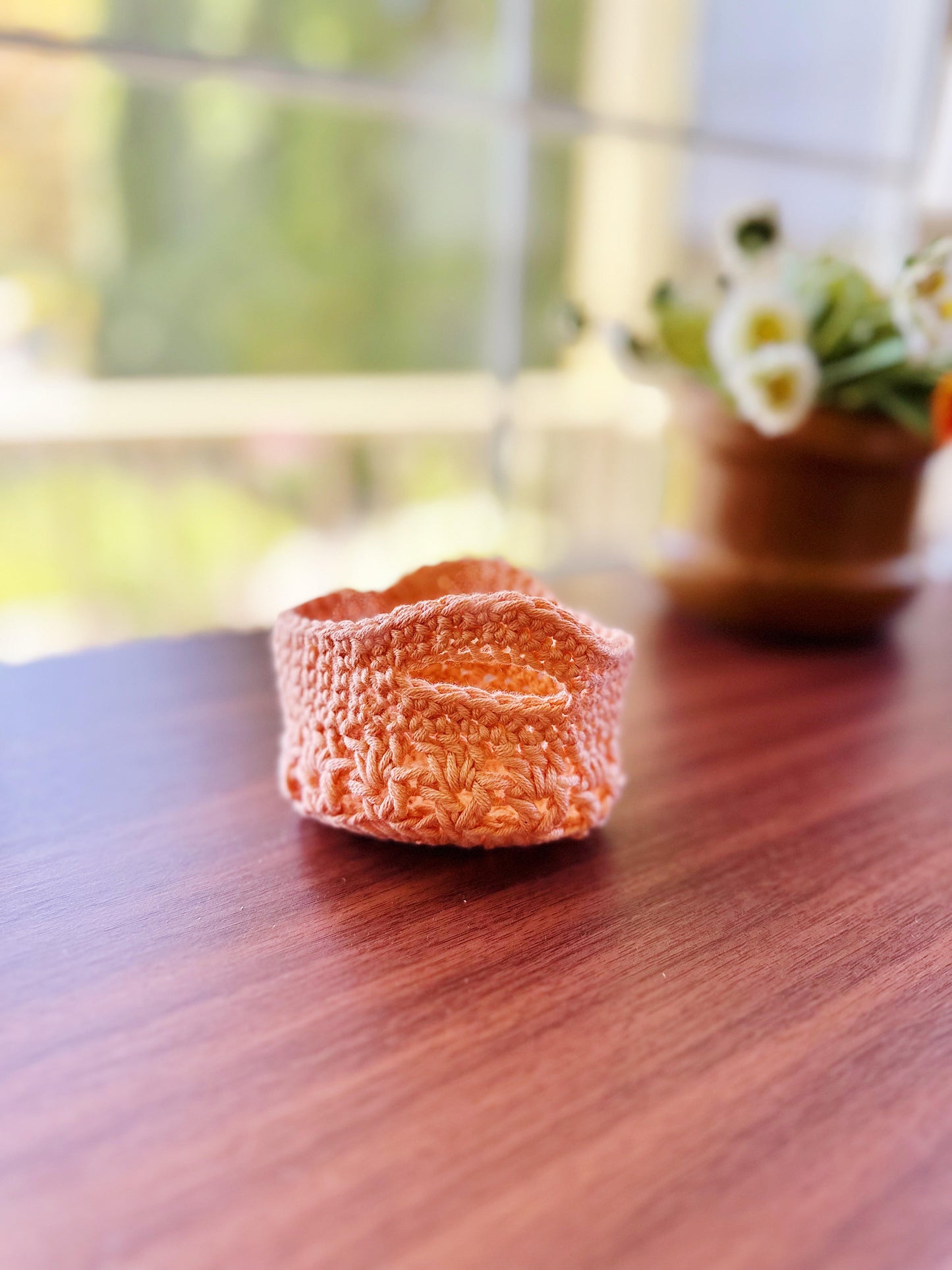 Mini Crochet Basket