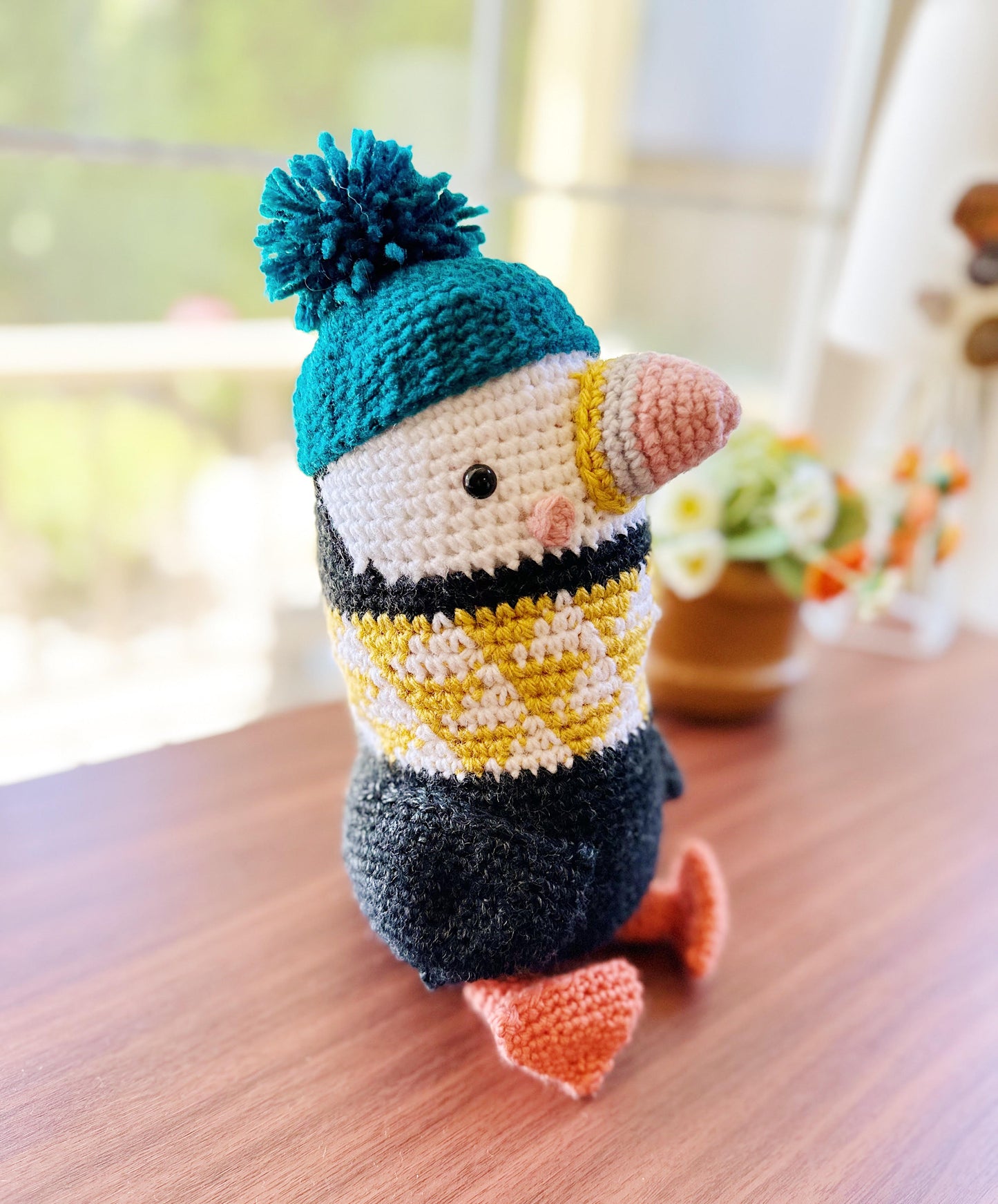 Handmade Crochet Toucan