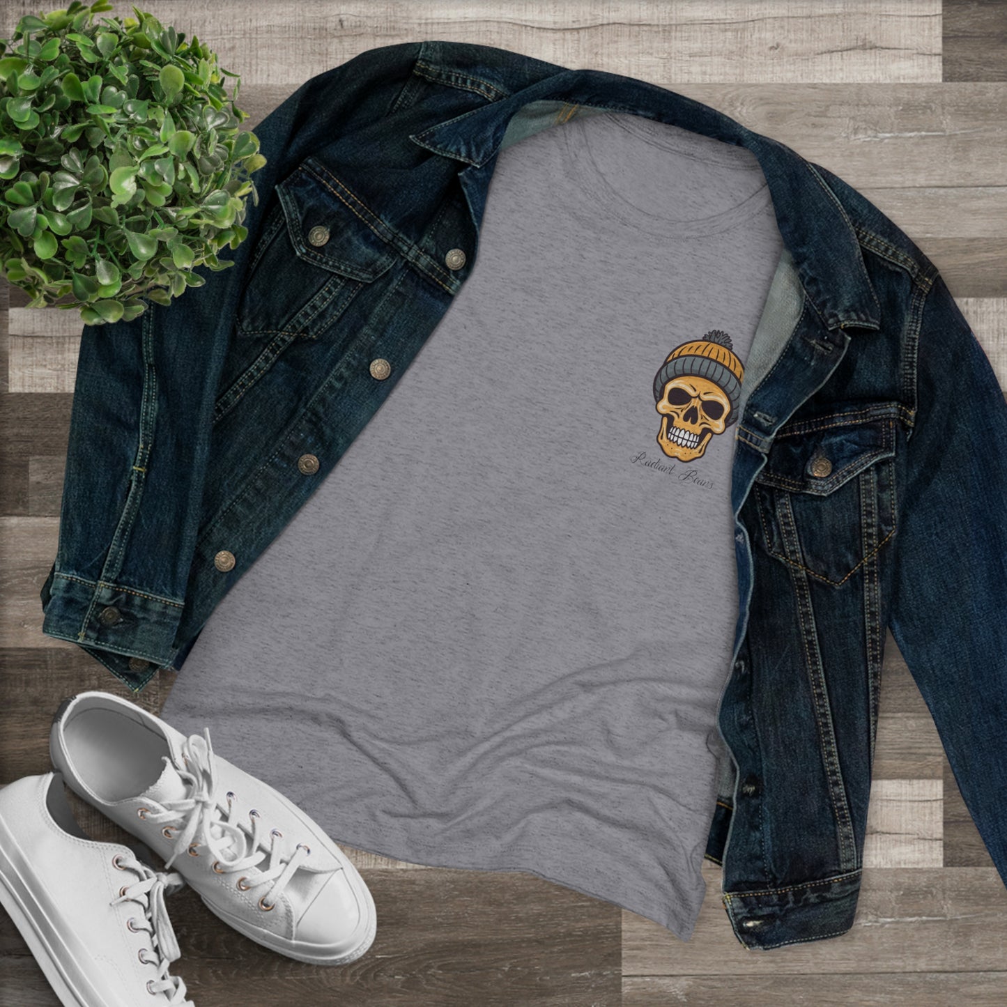 Knit Fast, Die Warm - Gold - Women's T-Shirt
