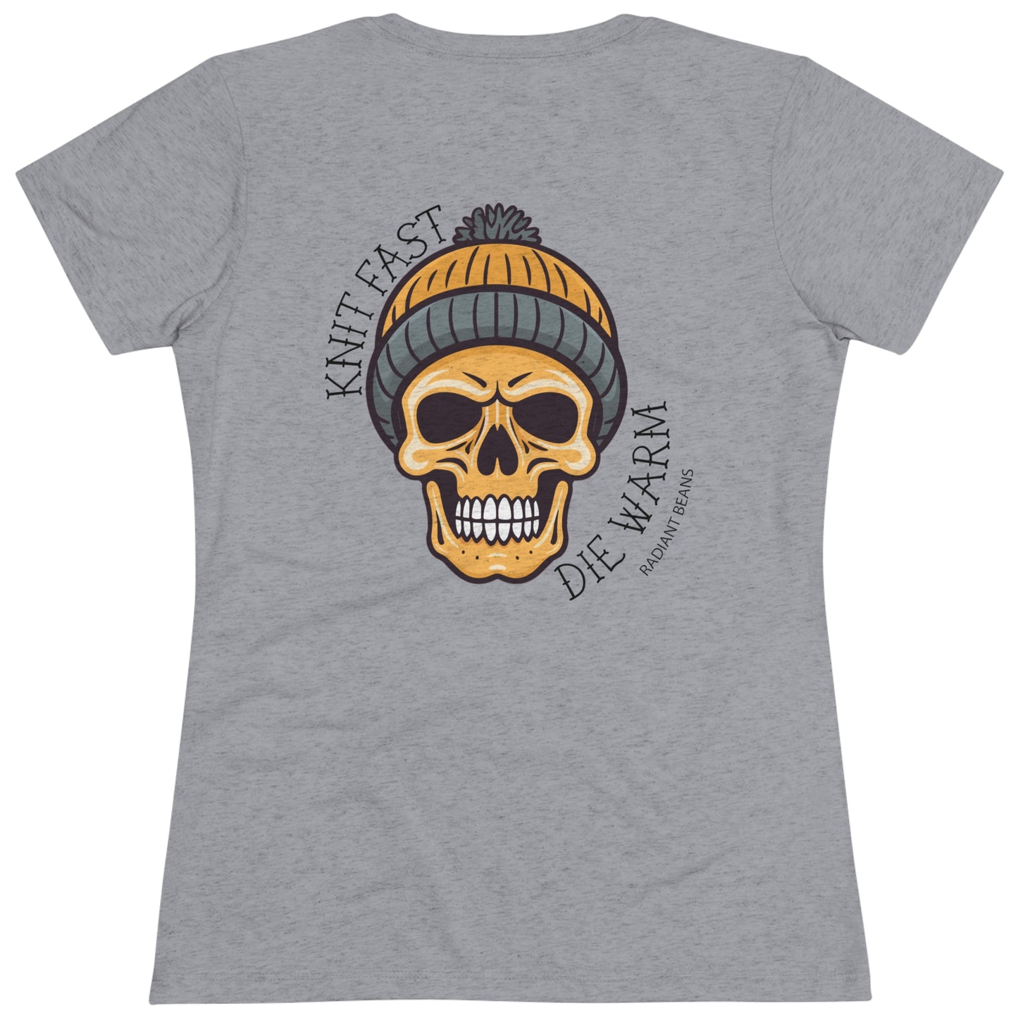 Knit Fast, Die Warm - Gold - Women's T-Shirt