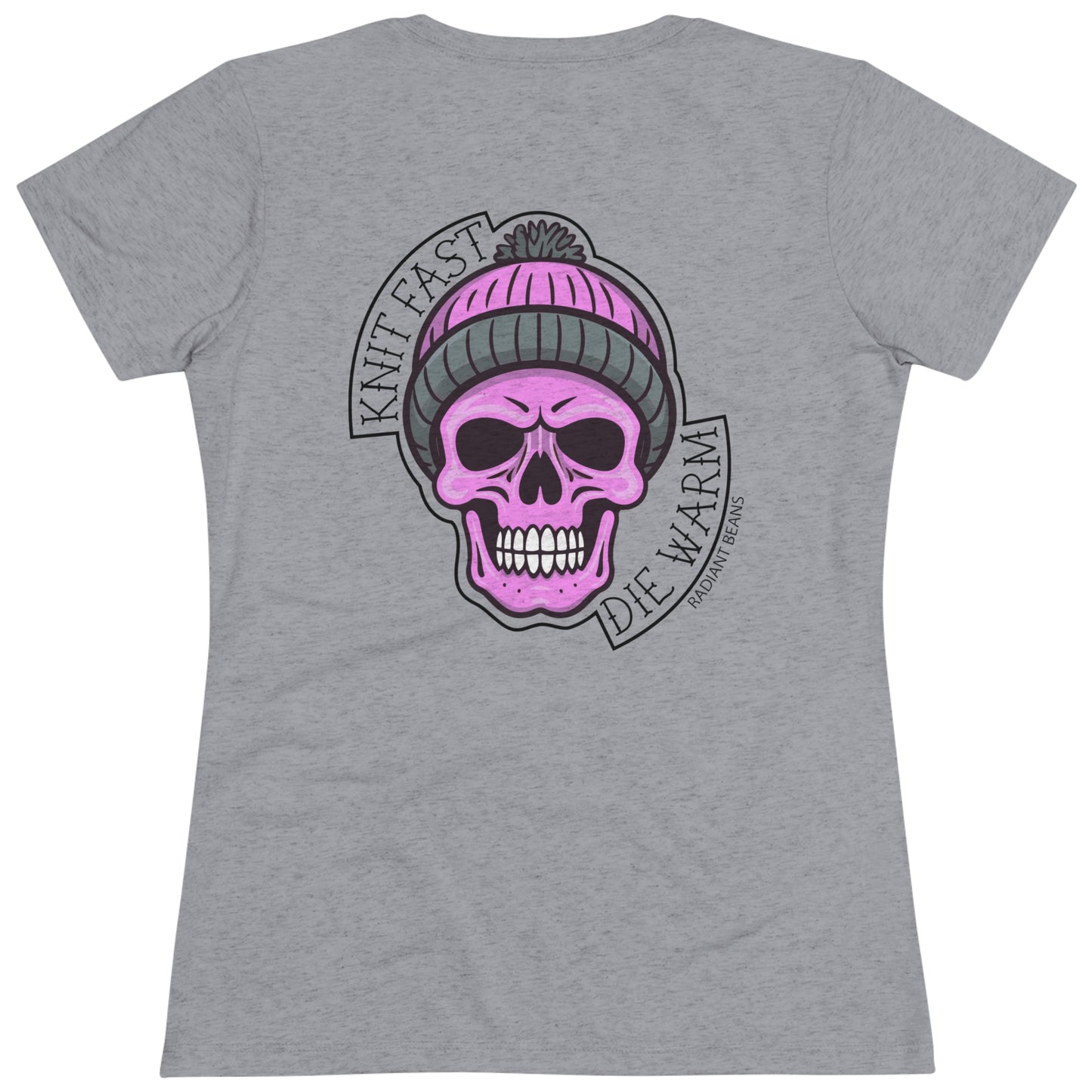 Knit Fast, Die Warm - Purple - Women's T-Shirt