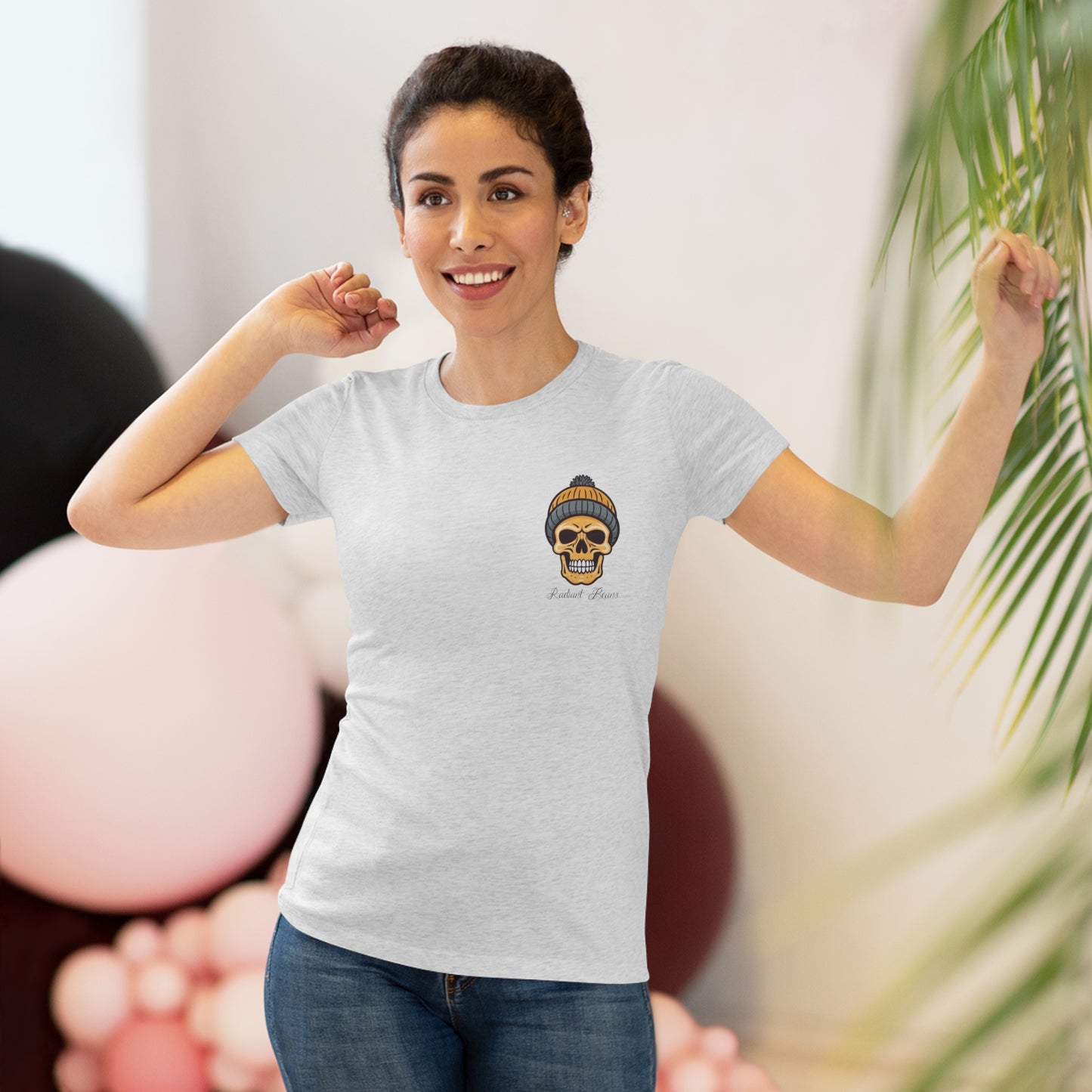Knit Fast, Die Warm - Gold - Women's T-Shirt