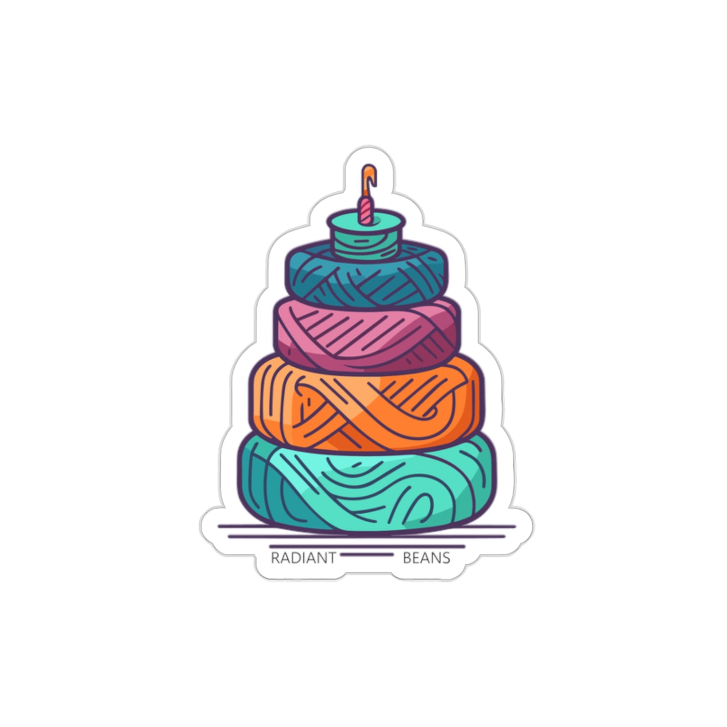 Piece of Cake - Vinyl Sticker
