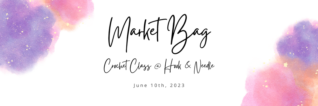 Market Bag crafting classes crochet and macrame in portland and vancouver