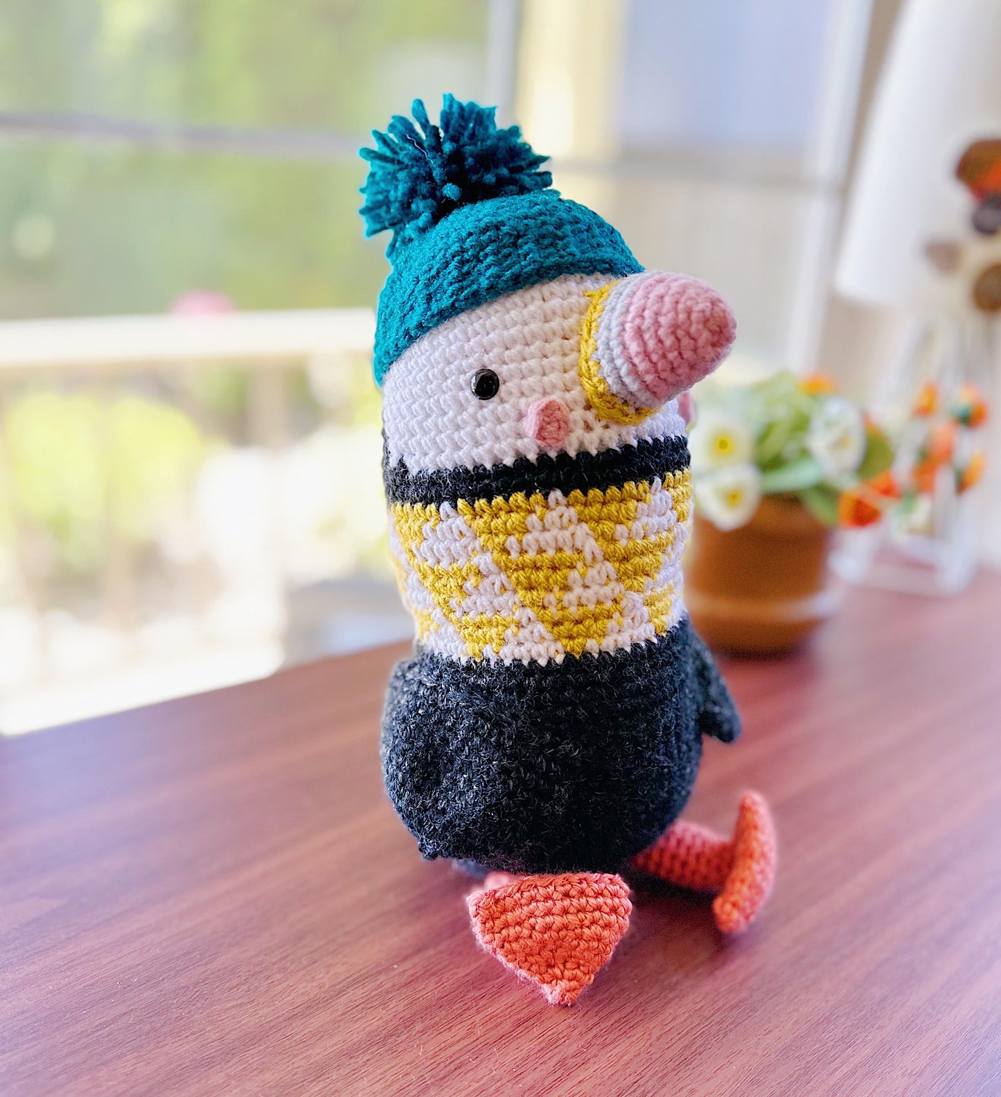 Handmade Crochet Toucan