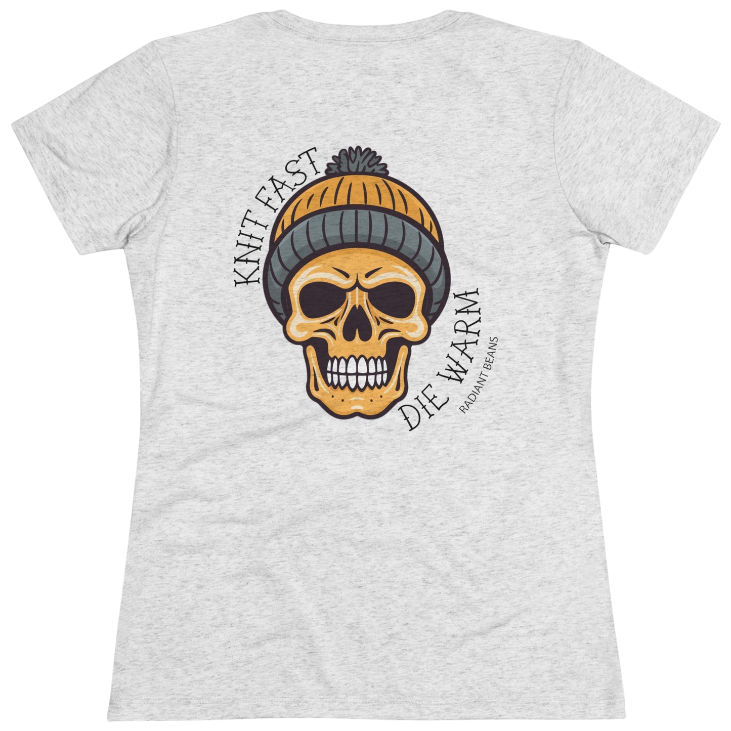 Knit Fast, Die Warm - Gold - Women's T-Shirt