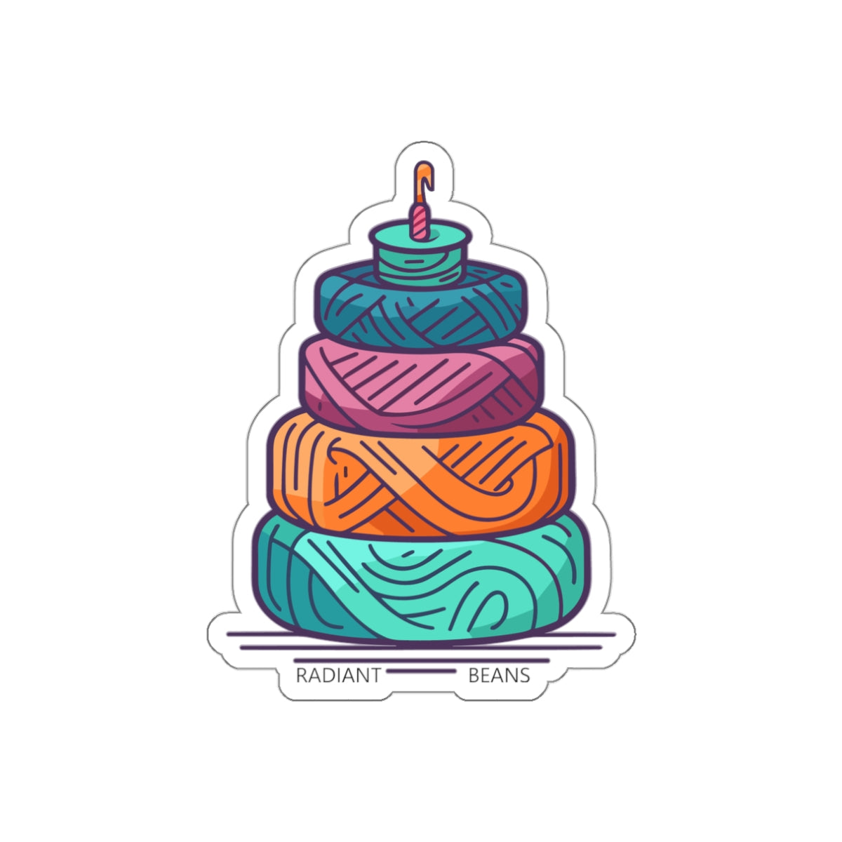 Piece of Cake - Vinyl Sticker