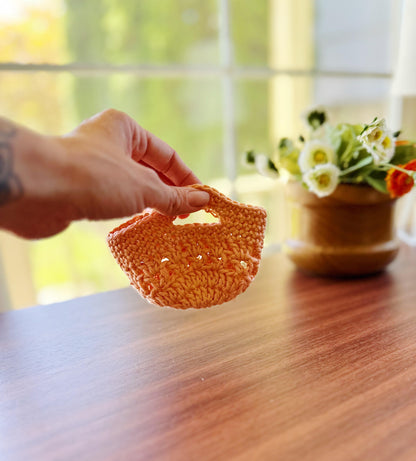 Mini Crochet Basket